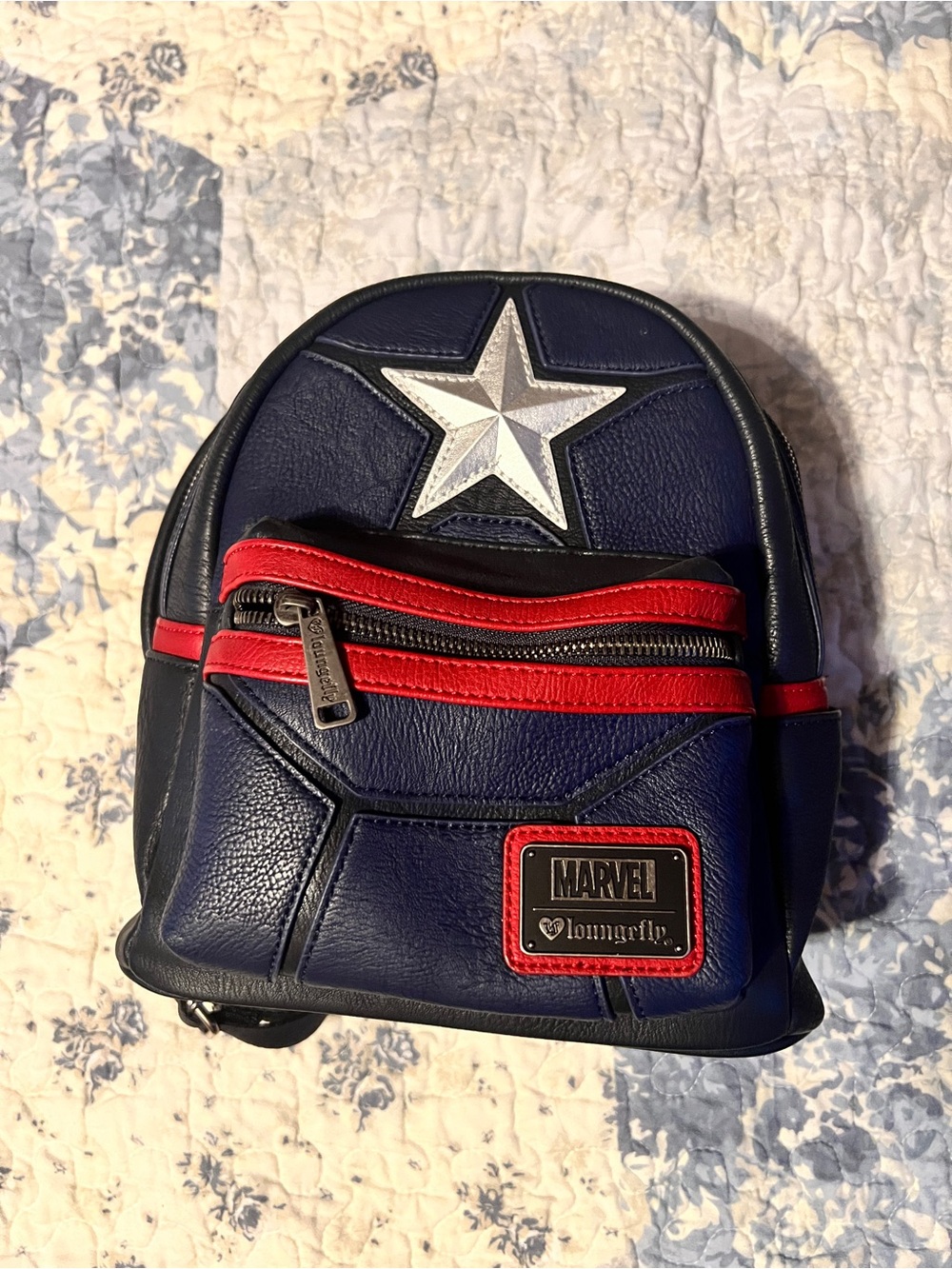 Loungefly x Marvel Captain America Mini Backpack